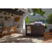 GrandPro Venkovní kuchyně BISTRO E2-GRILL | Elektrický gril s vinotékou | 139 cm